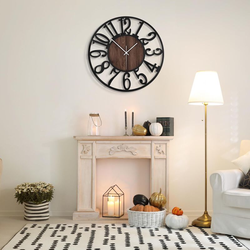 Reloj De Pared Mee 2ou, Grande, 50 Cm, Silencio... image number null