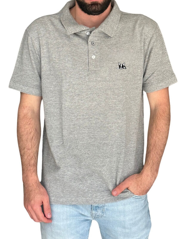 Playera Polo de Algod&oacute;n Manga Corta Casual para... image number null