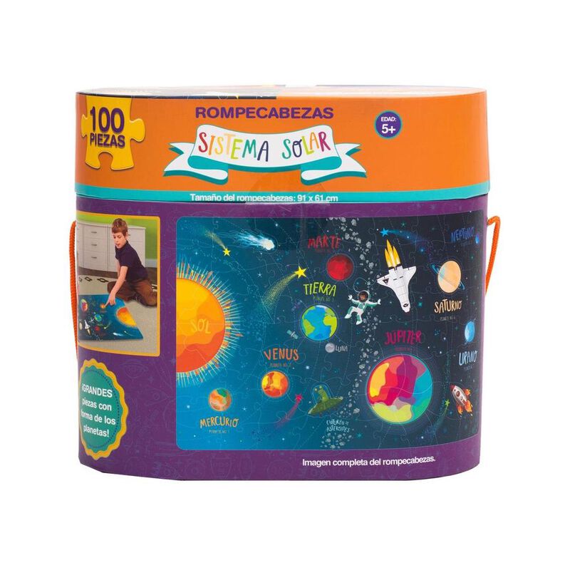 Rompecabezas Del Espacio Gigante 100 Piezas image number null