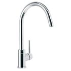 Monomando Cromo Nariz Retráctil para Fregadero Element