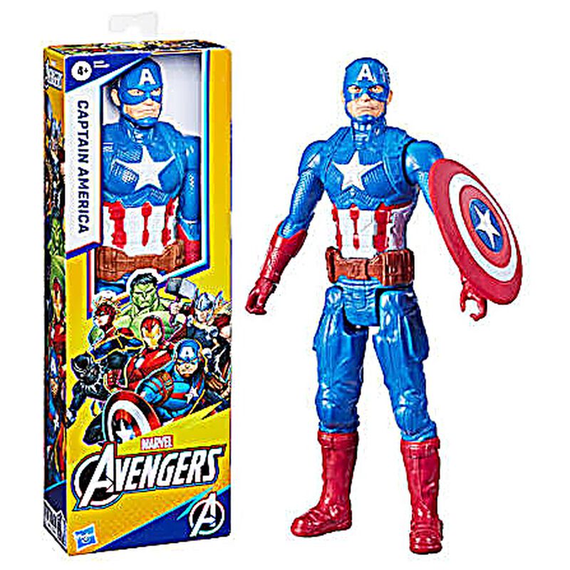 Figura Capit&aacute;n Am&eacute;rica De Hasbro Marvel Avenger... image number null