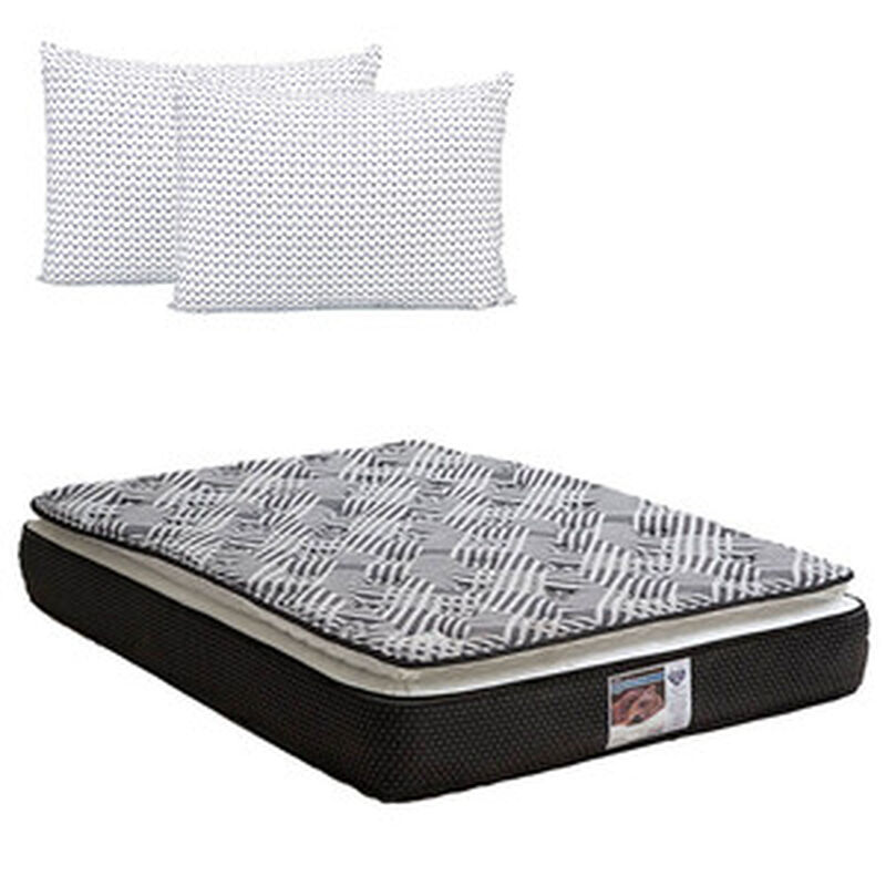 Colchón Queen Size Spring Air Omega+Almohada Di... image number null