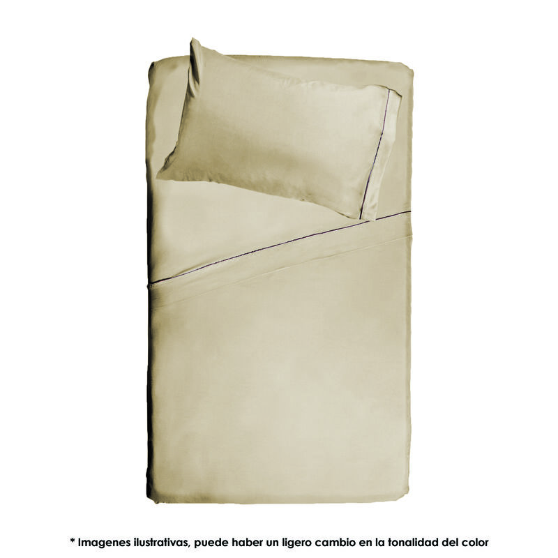 Juego de s&aacute;bana platinum tela tipo bamboo indiv... image number null