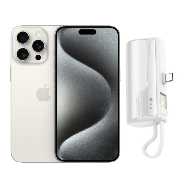 iPhone 15 Pro Max 256GB Blanco CHIP Reacondicio... image number null