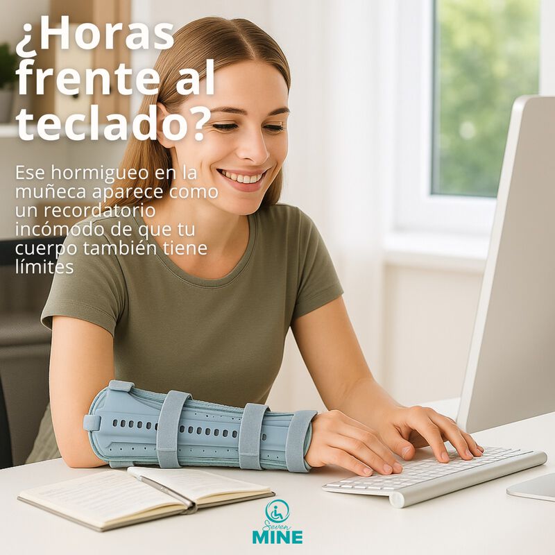 F&eacute;rula Ortop&eacute;dica para Mu&ntilde;eca con Soporte R&iacute;gid... image number null