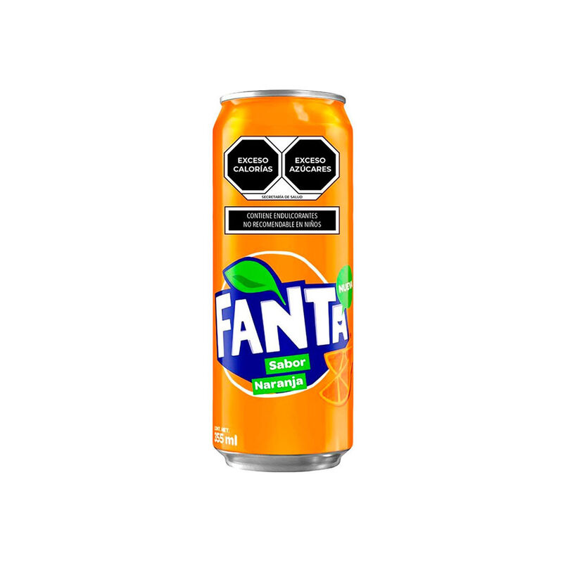 FANTA NARANJA SLEEK CAN 355 ML image number null