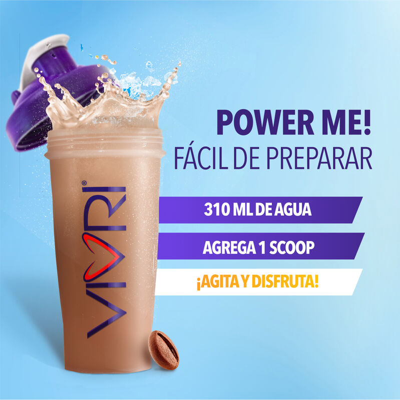 VIVRI PowerMe! Bebida con Cafe&iacute;na en Polvo de S... image number null