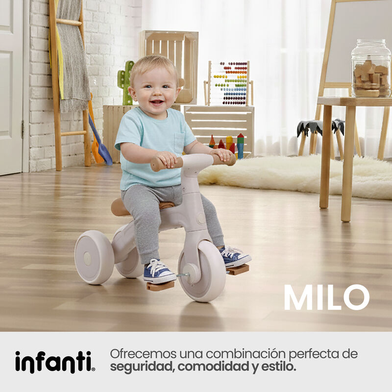 Triciclo 3 En 1 Milo Manubrio Reversible Y Rued... image number null