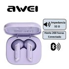 Awei T36 Audifonos Deportivos (morado)