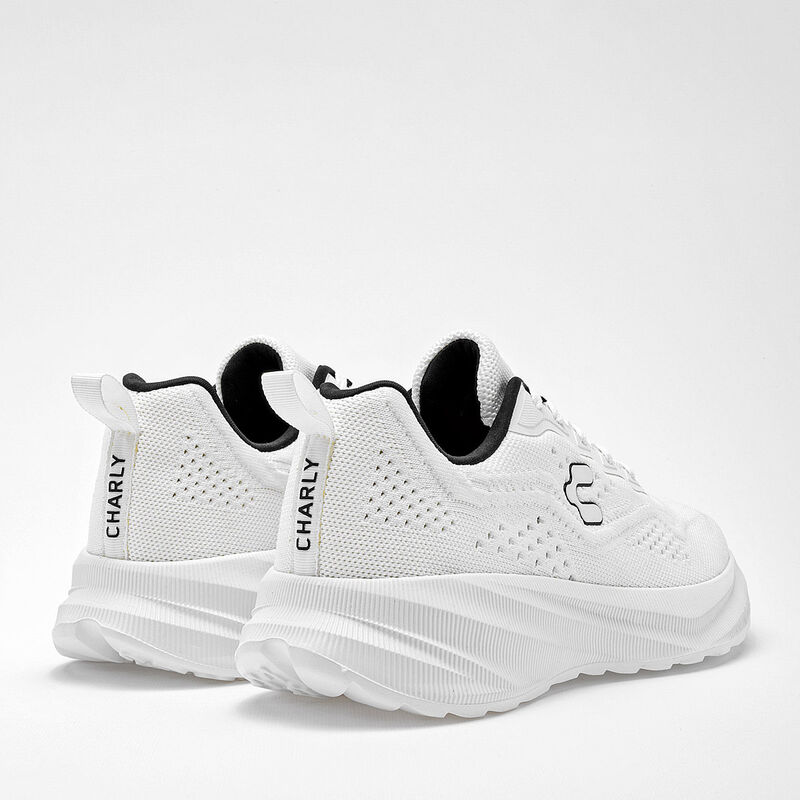 Charly Tenis deportivo para hombre blanco, walk... image number null