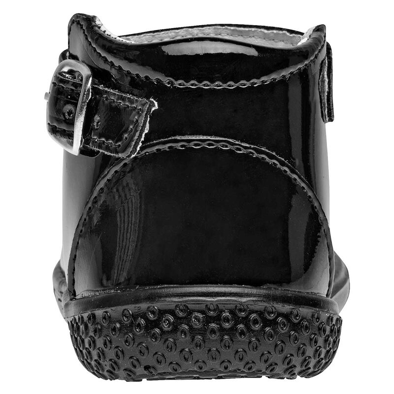 Chaparrin Zapatitos para beb&eacute; ni&ntilde;a negro charol image number null