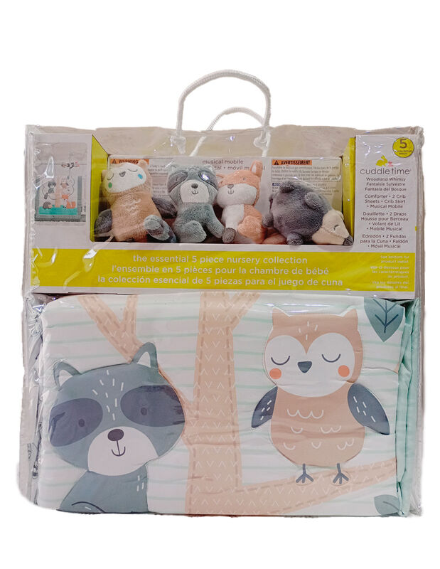 Set de Cuna Bebé Cuddle Time Neutral Gris CU229... image number null