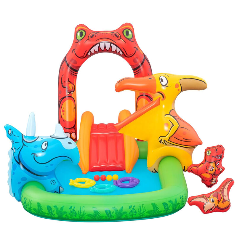 Centro de Juegos Alberca Bestway Jurassic Splas... image number null